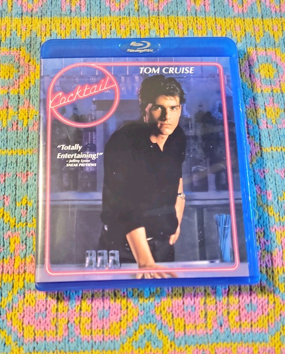 Cocktail (Blu-Ray, 1988) Tom Cruise Elisabeth Shue Romance Comedy OOP All Region