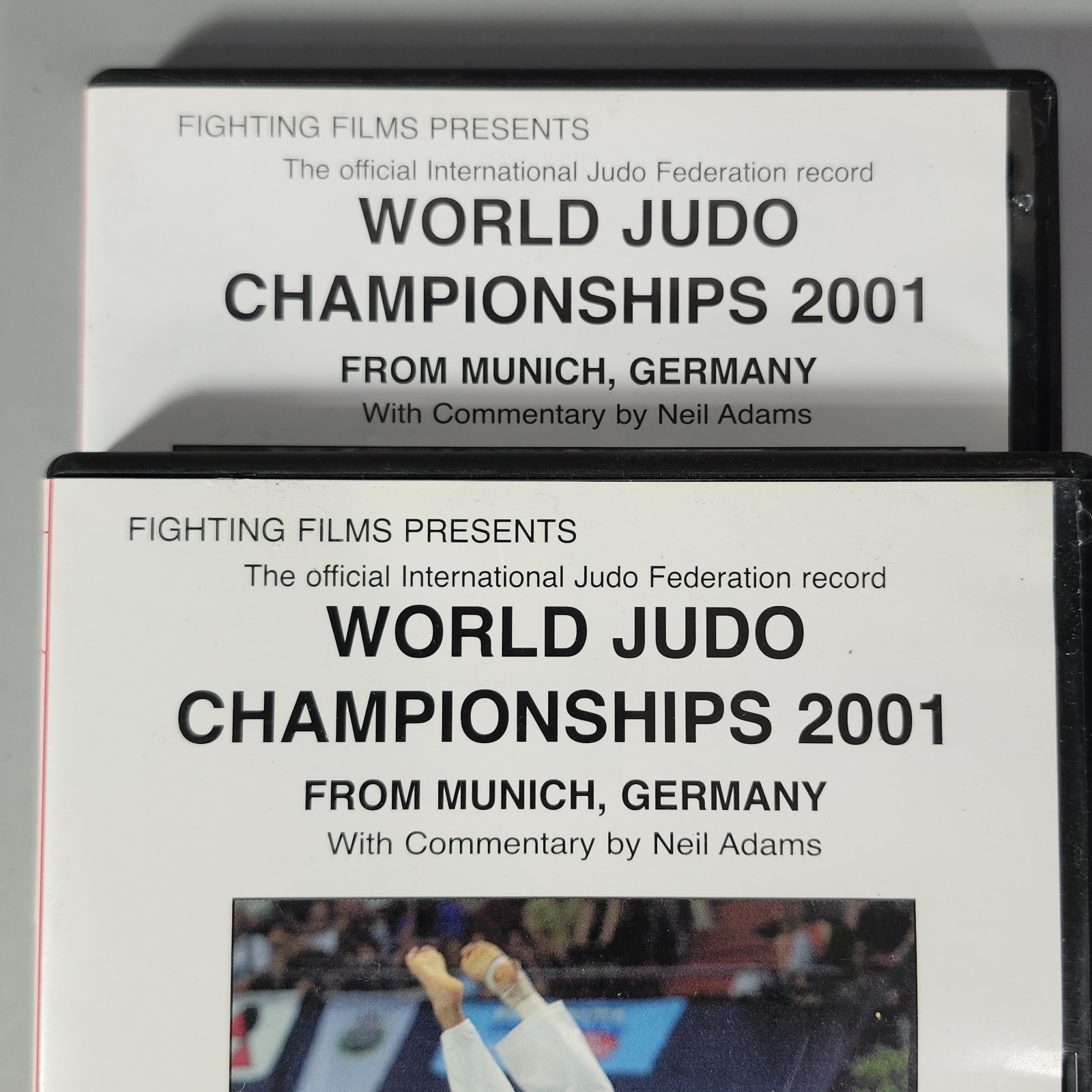 Olympic Judo Championship 2001 Munich Germany Pt 1-2 DVD Unisex Neil Adams IJF