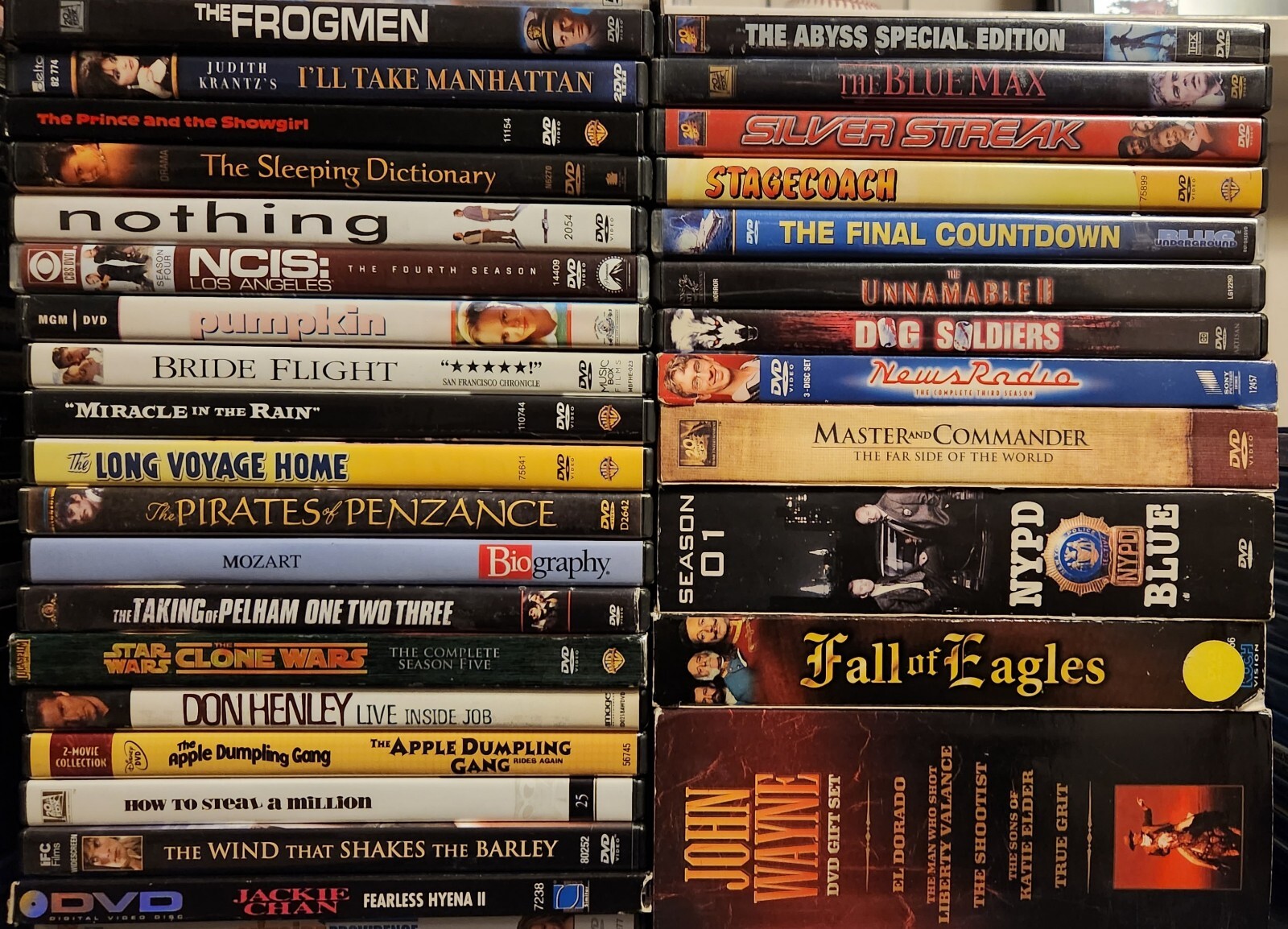 DVD Blowout Sale! M-R, $2-$25, DVD LOT, PICK & Choose, Combined Shipping!