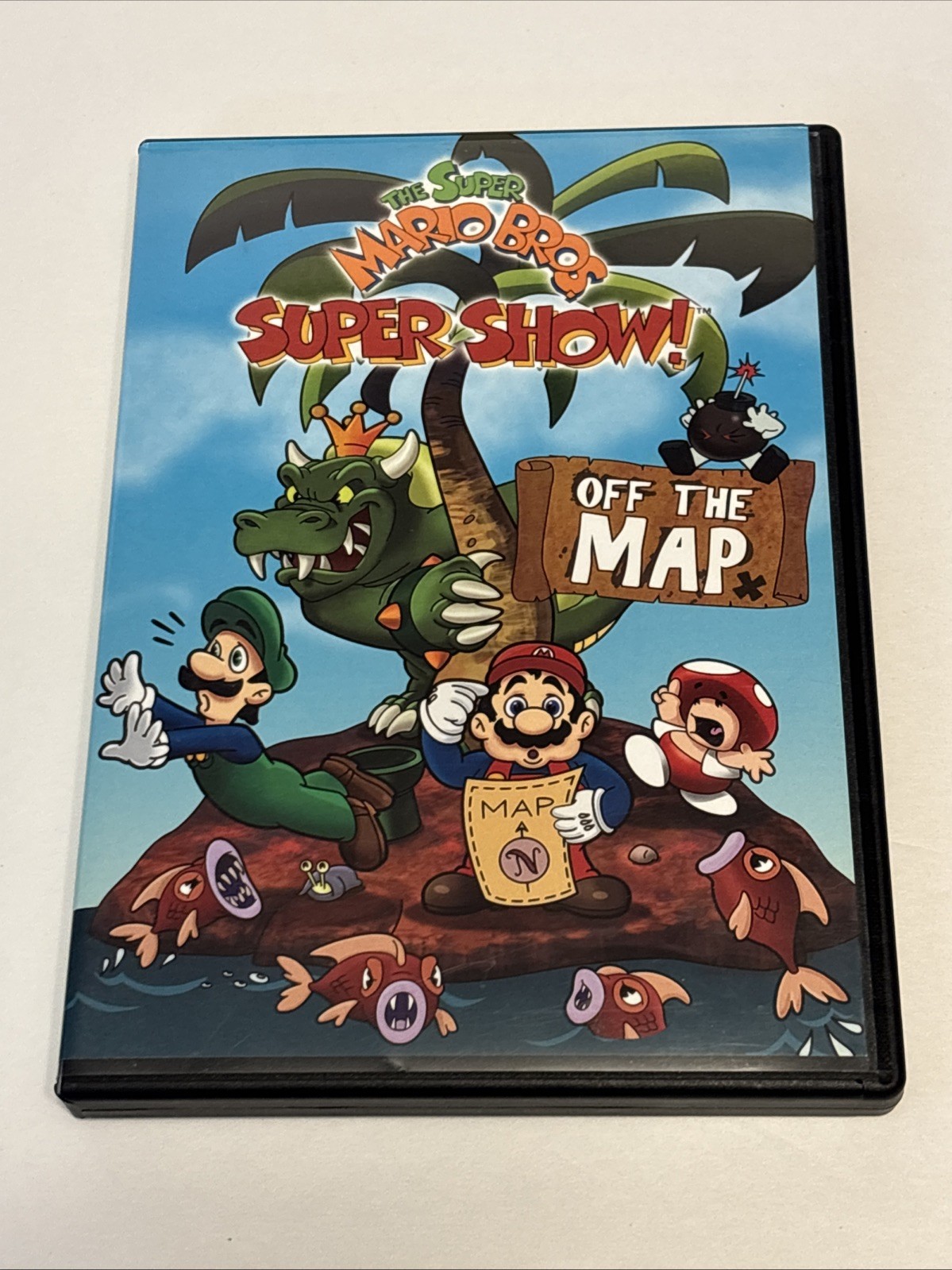The Super Mario Bros Super Show & Mario Bros. DVD Lot Bundle-6 Different DVDs