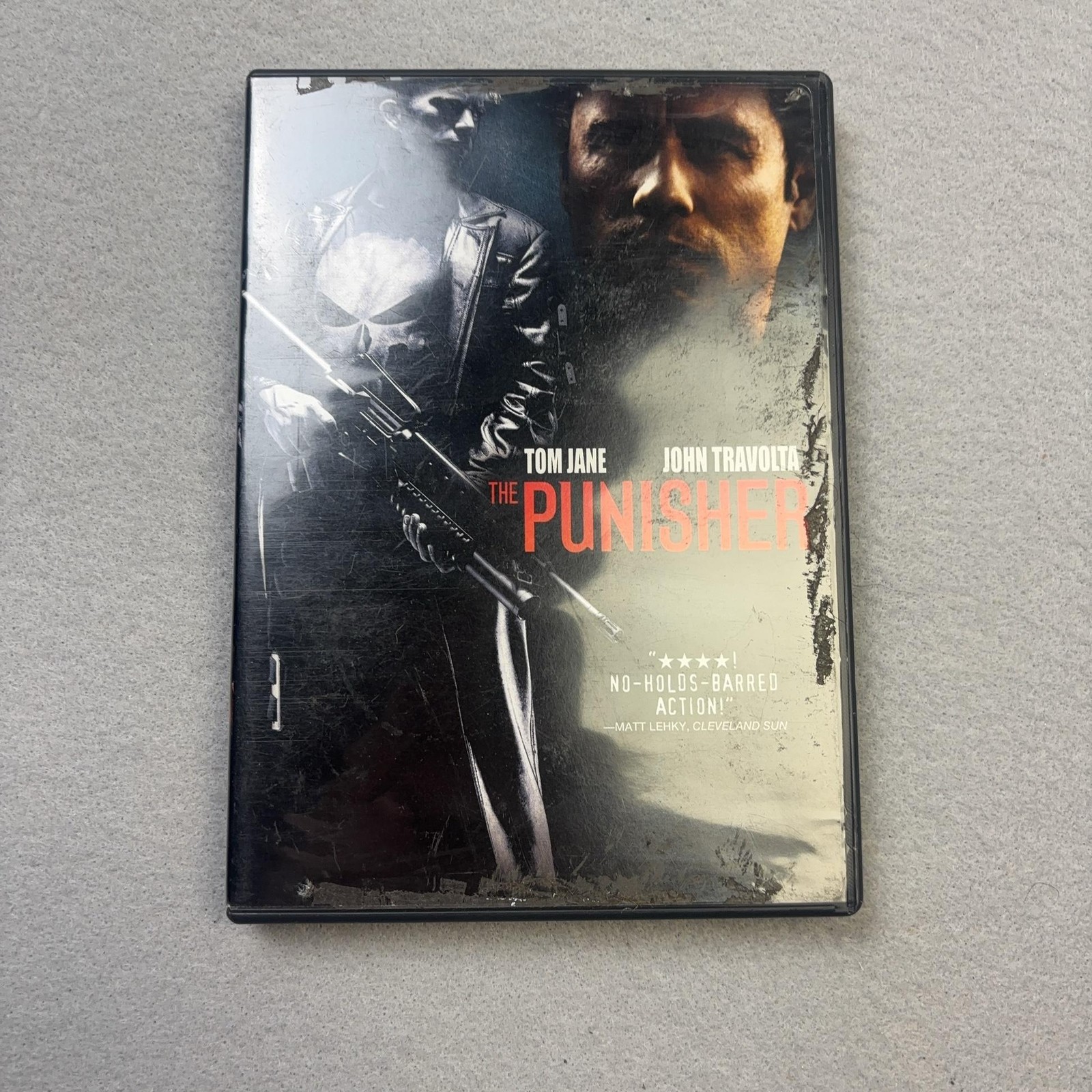 The Punisher DVD LIONSGATE 2004 Tom Jane John Travolta NTSC 16:9 Marvel R