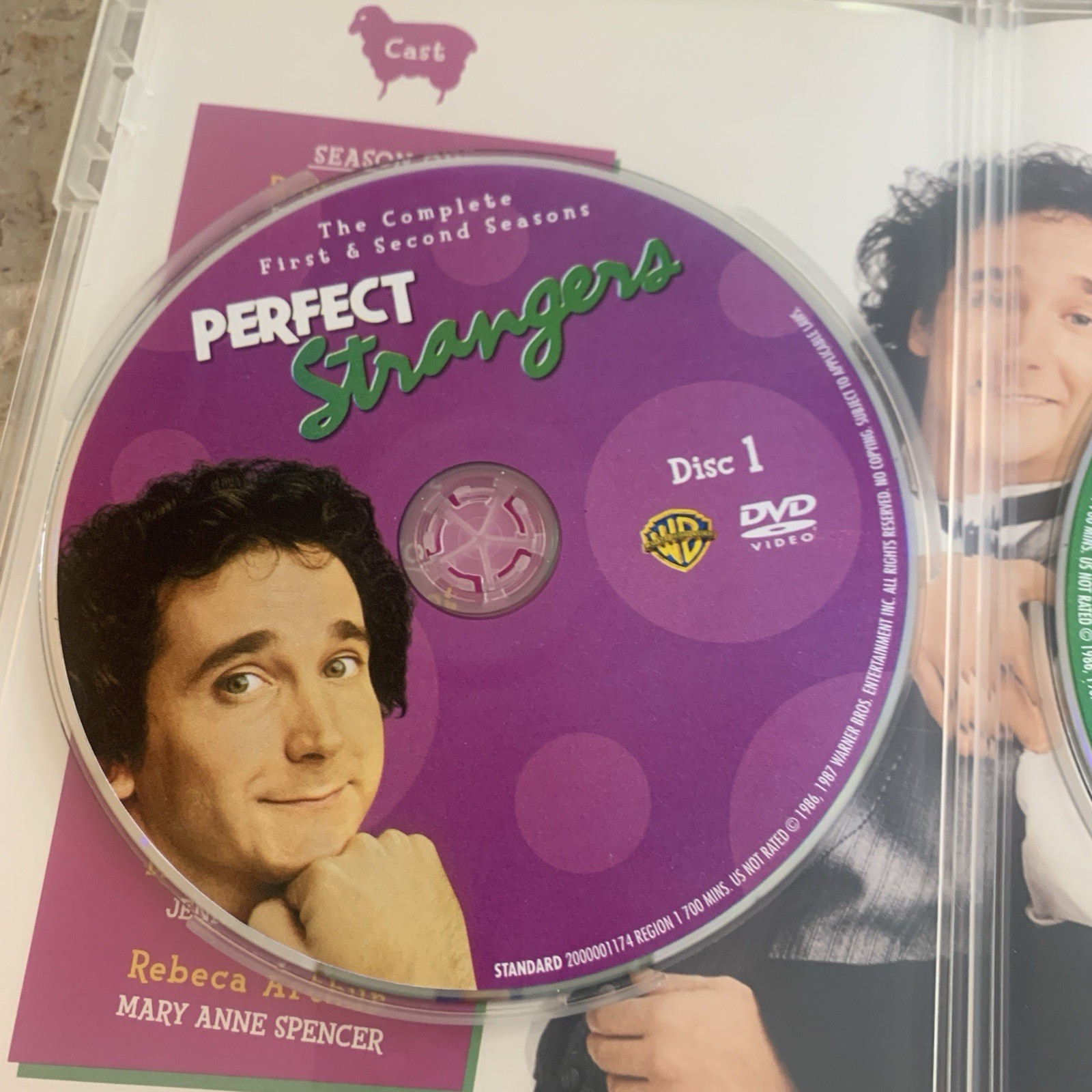 Perfect Strangers DVD The Complete First & Second Seasons 1 & 2 2008 4-Disc Set!