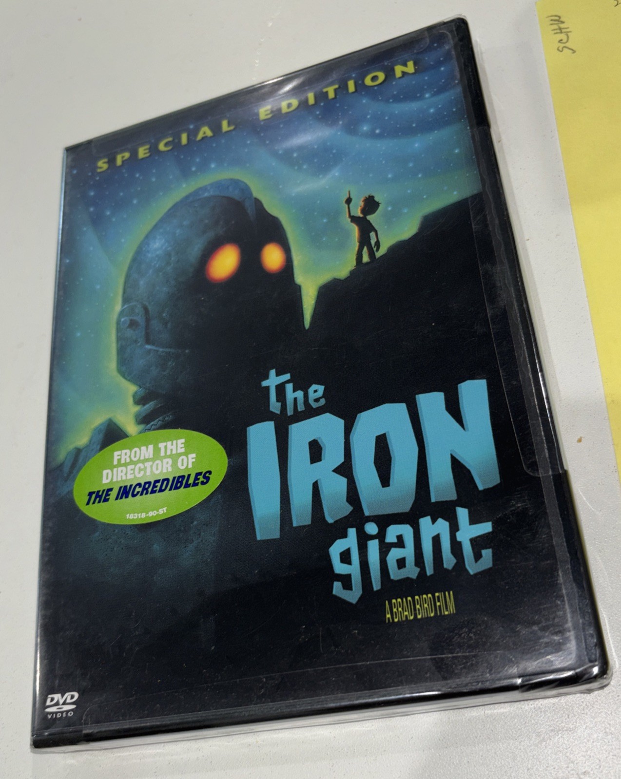 The Iron Giant (DVD, 2004, Special Edition) 1999 Movie Brad Bird NEW & SEALED