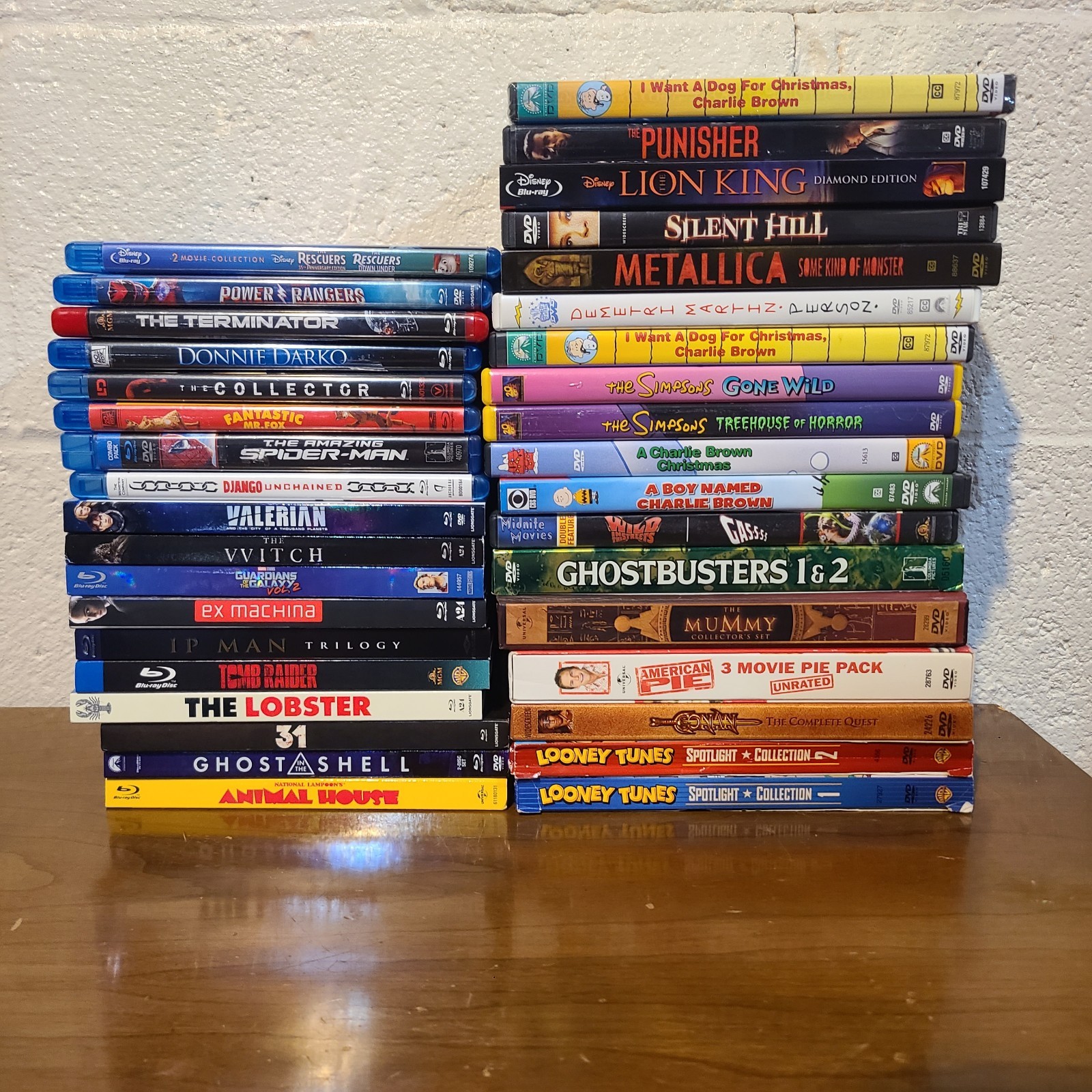 36 Movie Lot Blu-ray DVD Like New A24, Charlie Brown Sealed, Collector Sets More