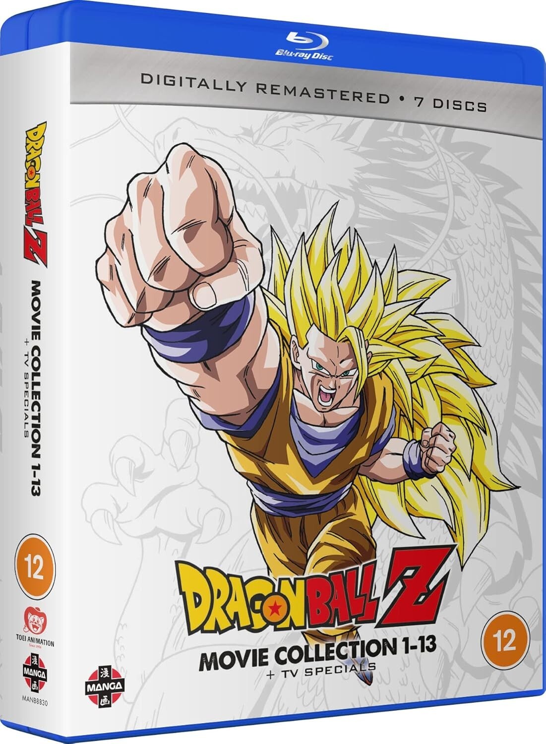 DRAGON BALL Z Movie Collection 1-13 + TV Specials Blu-Ray NEW (Region B)