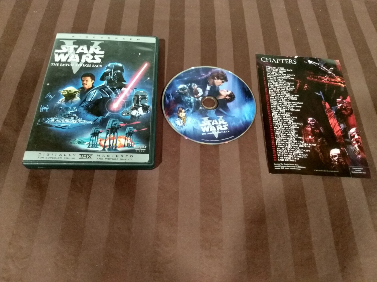 Star Wars V The Empire Strikes Back (DVD 2004, 20th Century Fox) George Lucas