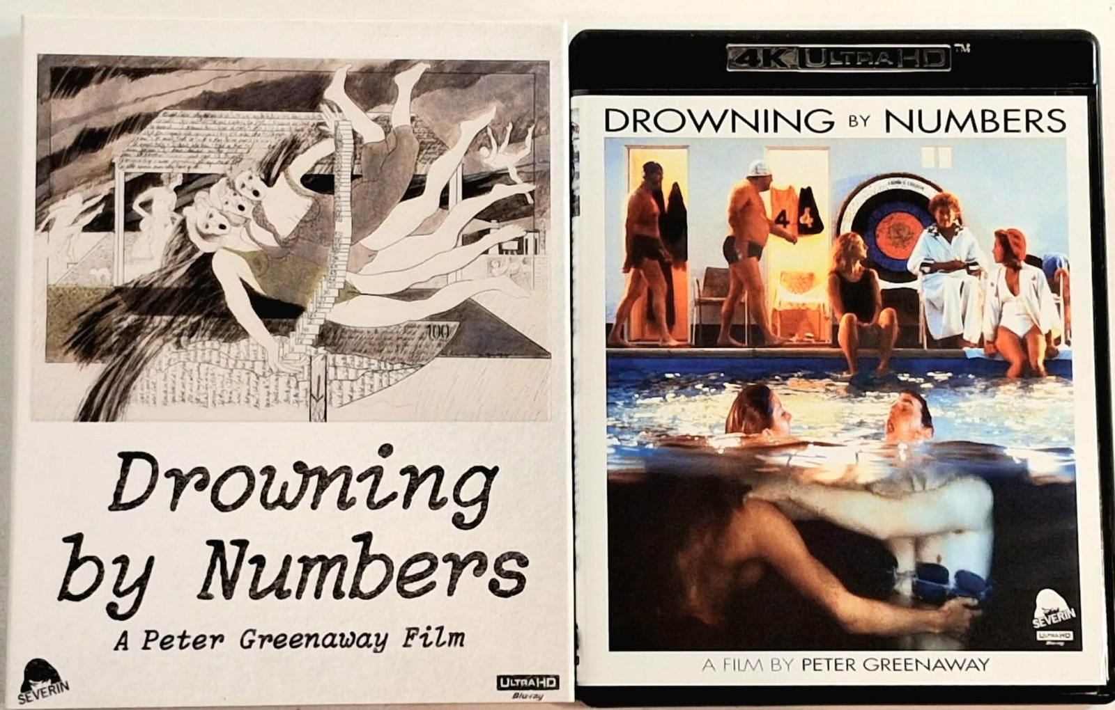 Drowning by Numbers (Blu-ray, 1988) W/Slipcover Severin Films