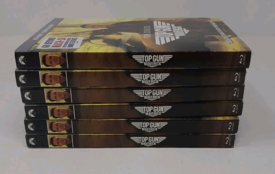 Lot of 6 Top Gun: Maverick [New Blu-ray]