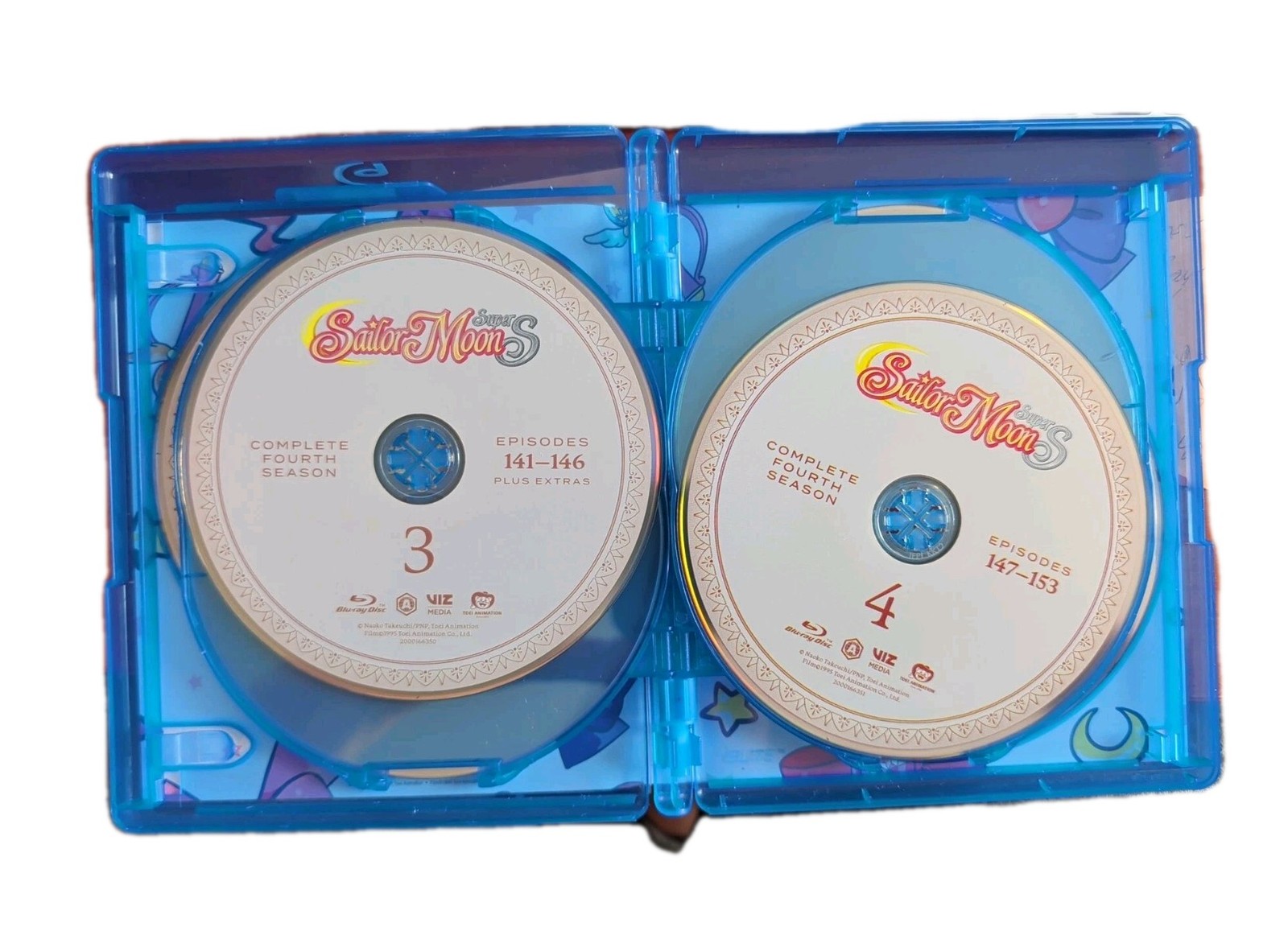 Super Sailor Moon – Complete Season 4th (6 Blu-ray Disc Set, 2024) + Slipcover