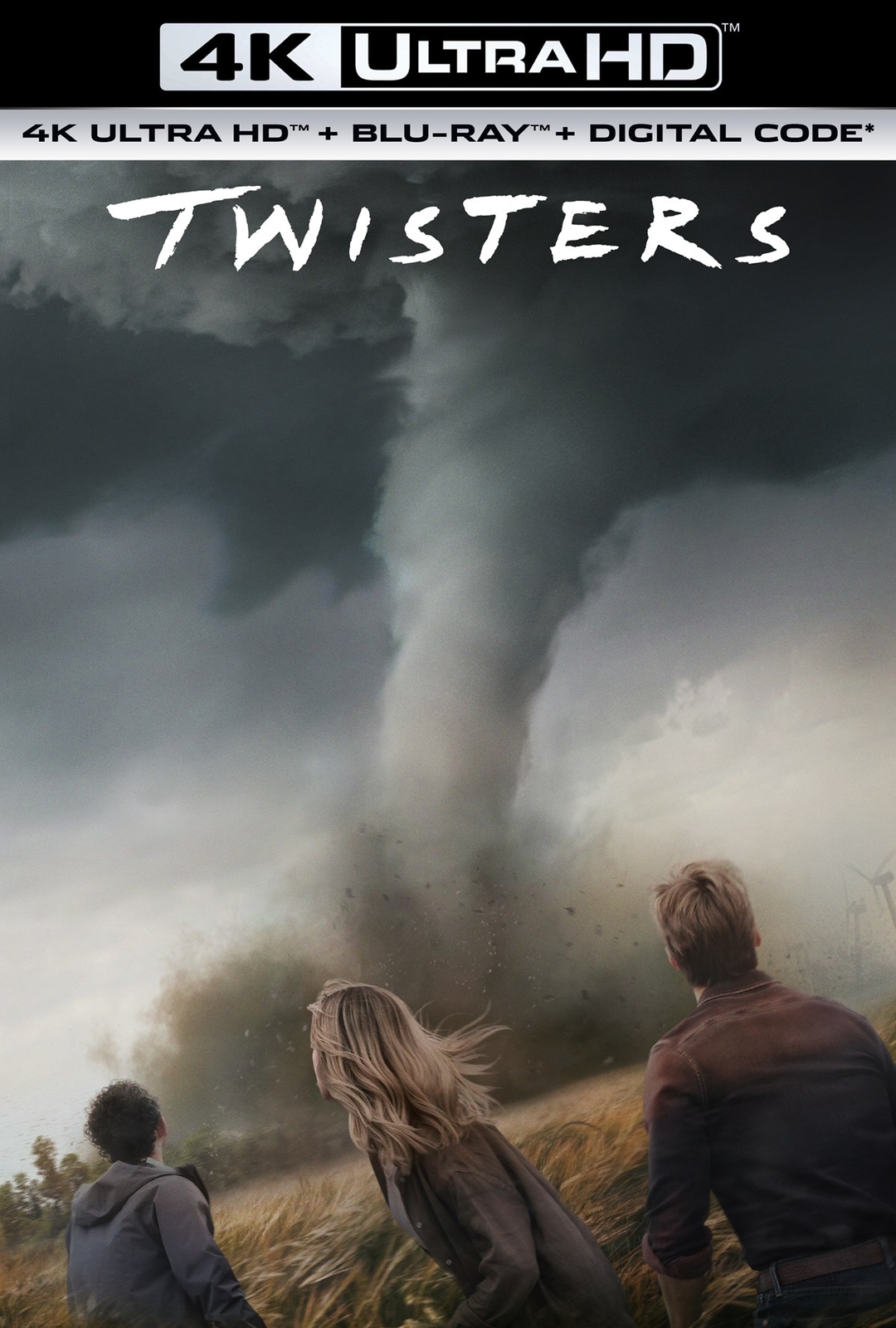 Twisters 4K UHD Blu-ray NEW