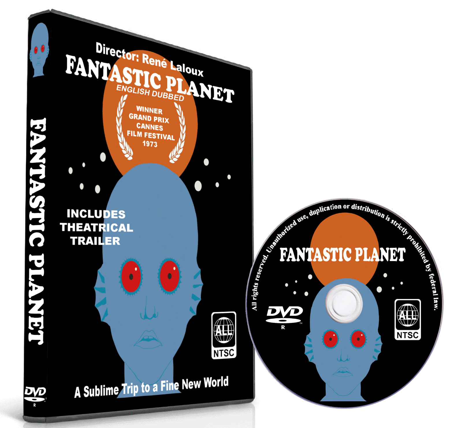 Fantastic Planet / 1973 – ENGLISH DUBBED – Barry Bostwick, Jennifer Drake