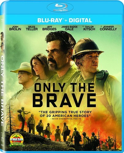 Only The Brave (Blu-ray + Digital, 2017) NEW Factory Sealed, Free Shipping