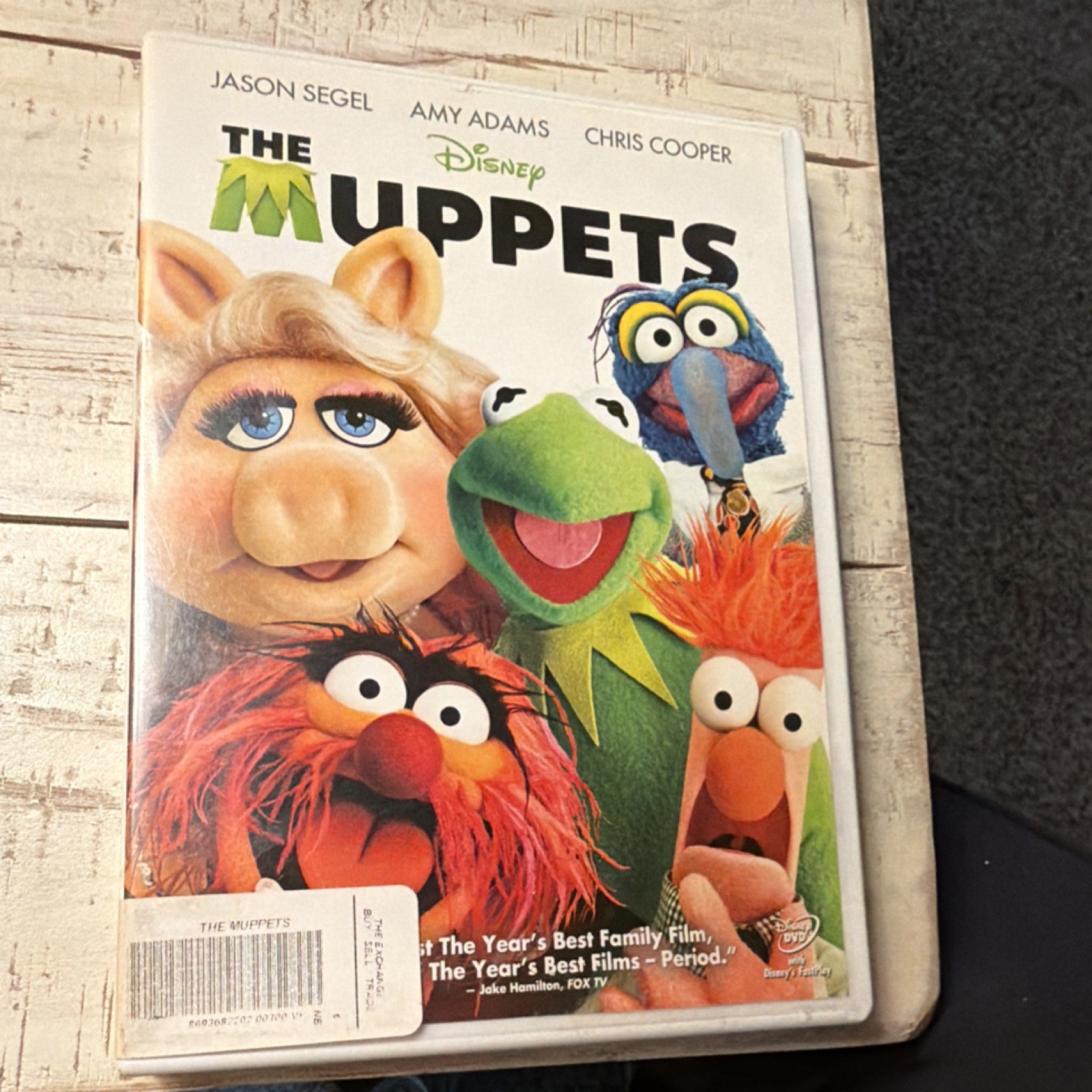 Disney The Muppets DVD 1-Disc PG 2011 Widescreen 103 Min James Bobin