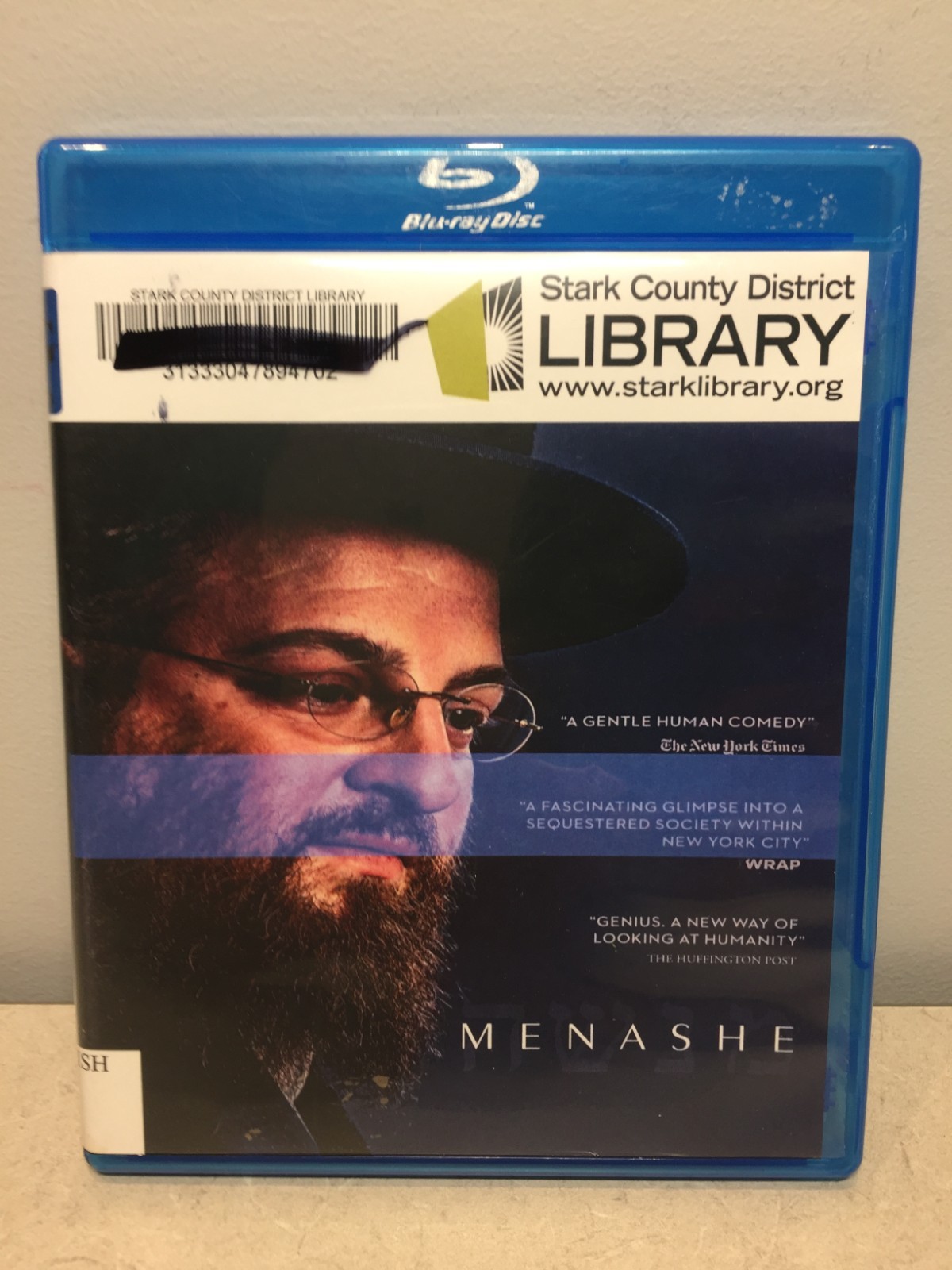 Menashe Blu-ray (2017) A24 Joshua Z. Weinstein Yiddish Film – Ex Library
