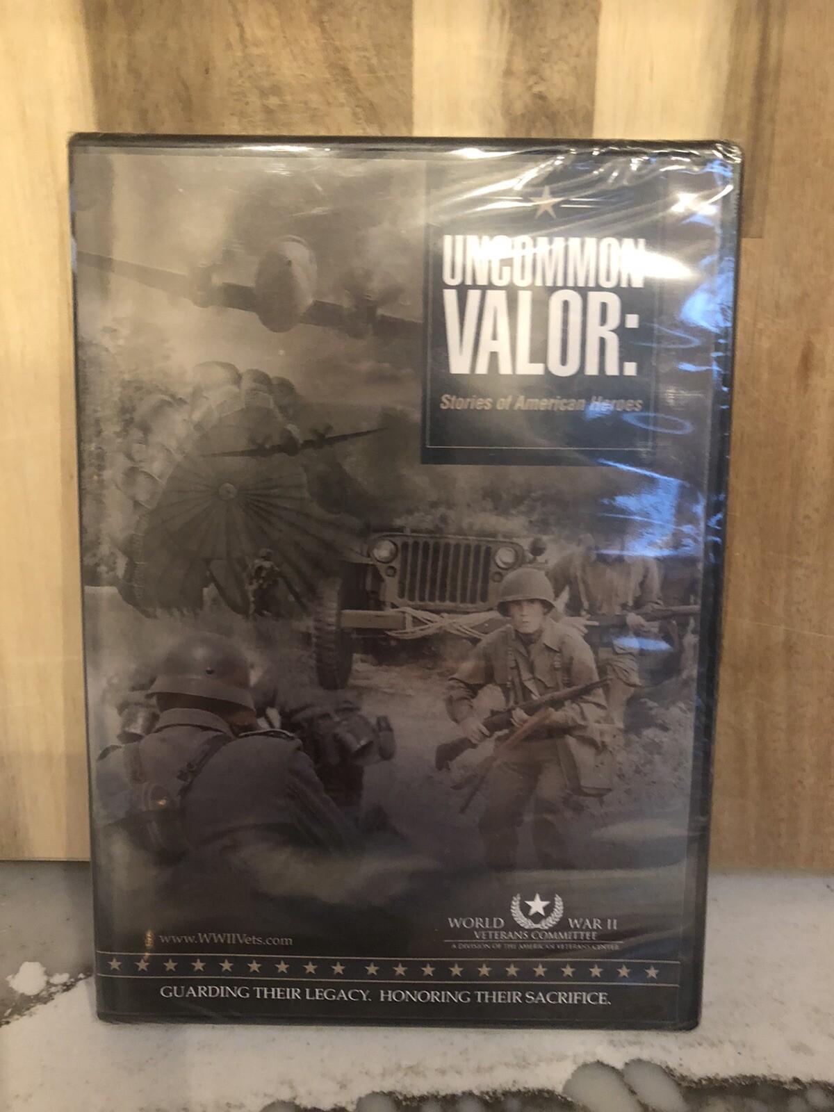 UNCOMMON VALOR: Stories of American Heroes – DVD – BRAND NEW, SEALED