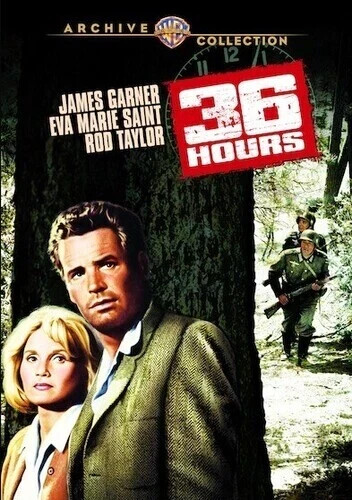 36 Hours DVD James Garner, Eva Marie Saint, Rod Taylor, George Seaton 1974 Rare