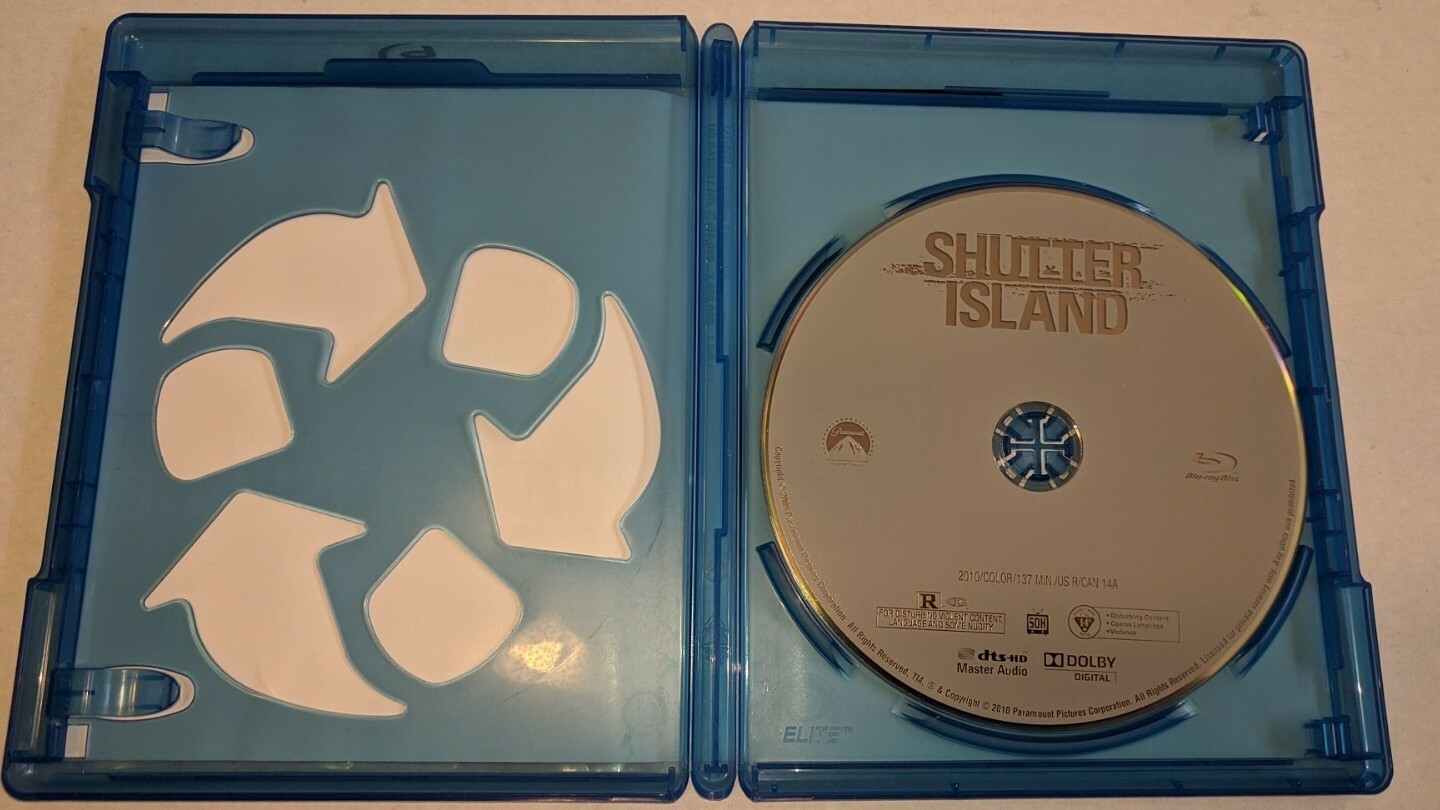 Shutter Island (Blu-ray Disc, 2013)