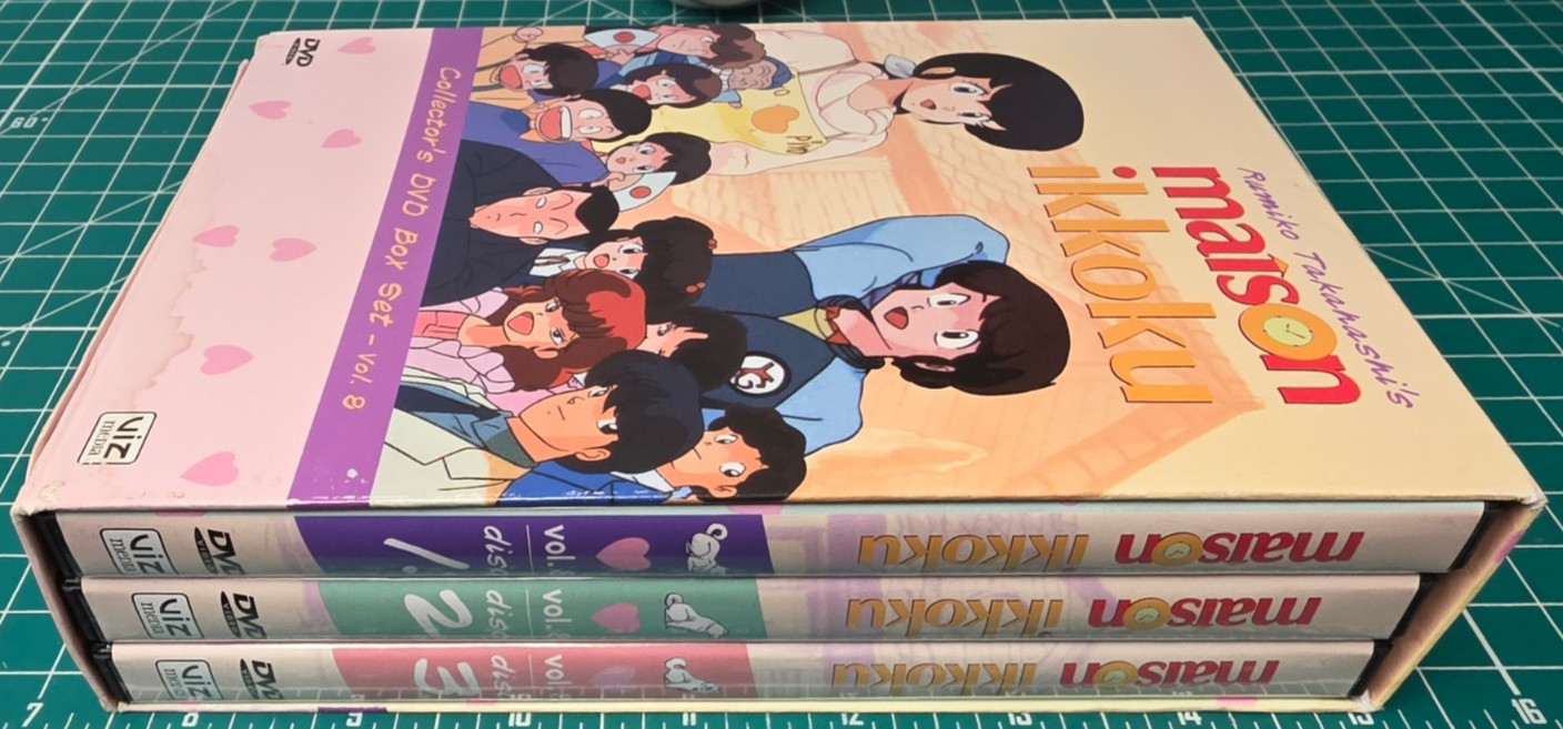 Maison Ikkoku Collector’s Edition Volume 8 (DVD, 2006) – Tested/Working – RARE!