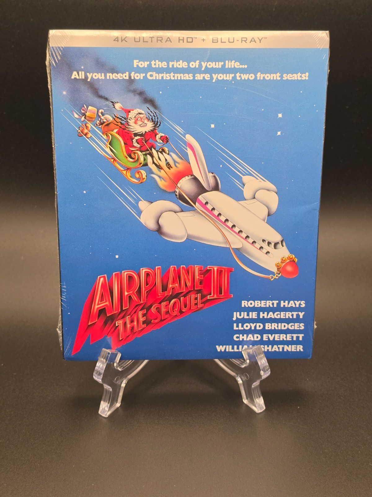 Airplane II: The Sequel 4K UHD, Bluray Kino Lorber 1982 SEALED SLIPCOVER NEW