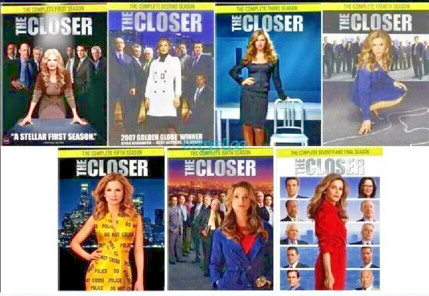 *The Closer Complete Series DVD Bundle Set Seasons 1-7 ~ Brand New