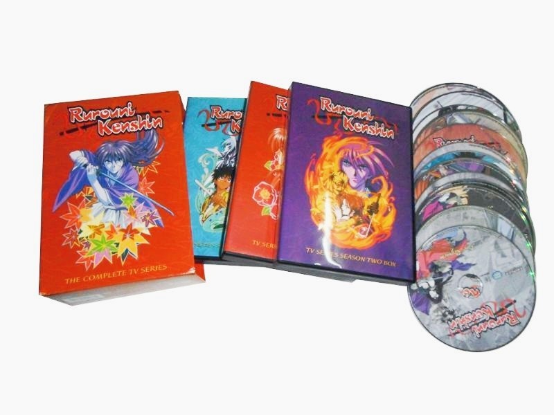 Rurouni Kenshin The Complete Series DVD 22-Discs Set Brand New Fast Shipping!!