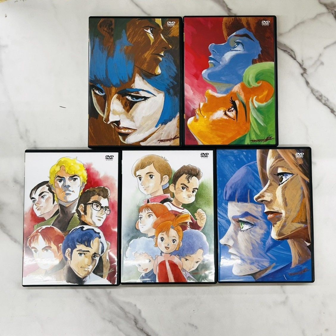 Space Runaway Ideon Anime DVD Box Set Complete Tested Japan