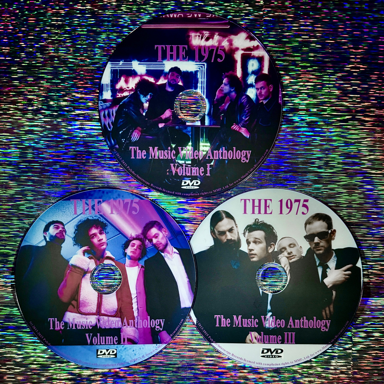 The 1975 Music Video Anthology 3 DVD Set 2012 to 2025 Matt Healy 65 VIDEOS!