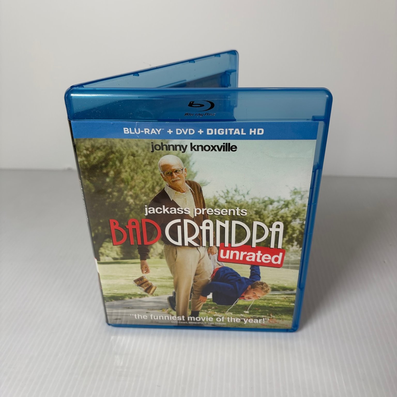 Jackass Presents Bad Grandpa Blu-ray 2013 Unrated Johnny Knoxville Jeff Tremaine