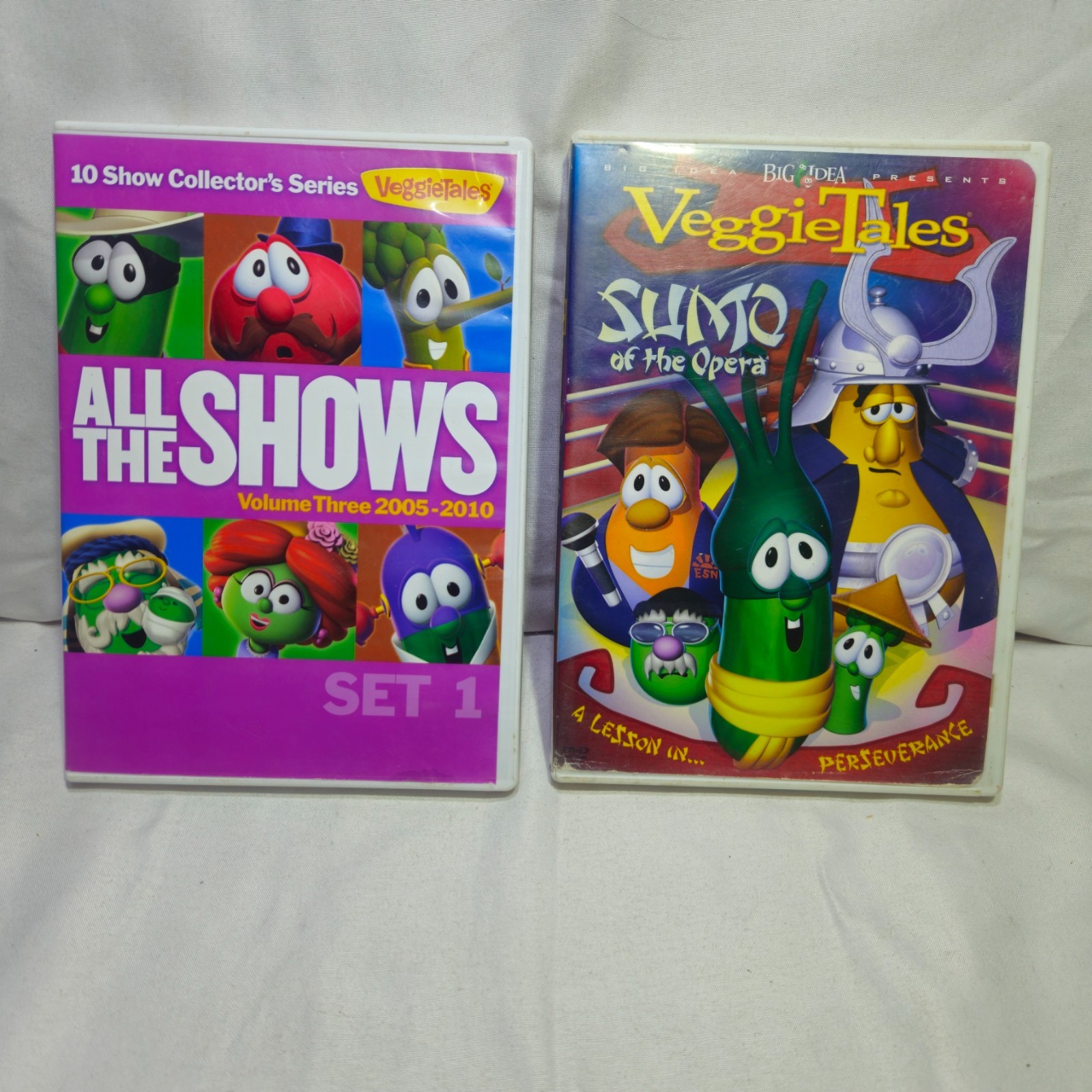 VeggieTales: All The Shows Volume 3 (2005-2010) DVD Set + Bonus dvd Sumo Opera