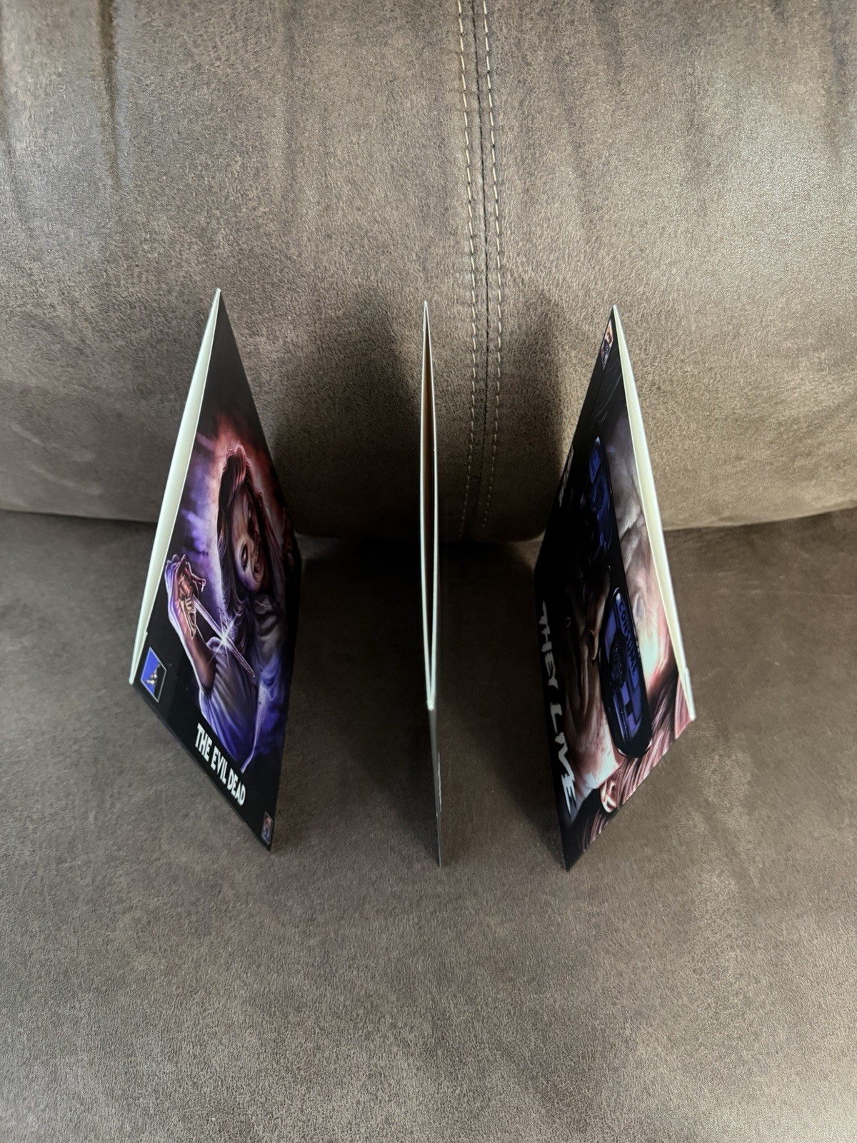 Custom Evil Dead 1 & 2 & They Live Criterion Sized Case slipcovers “PLEASE READ”