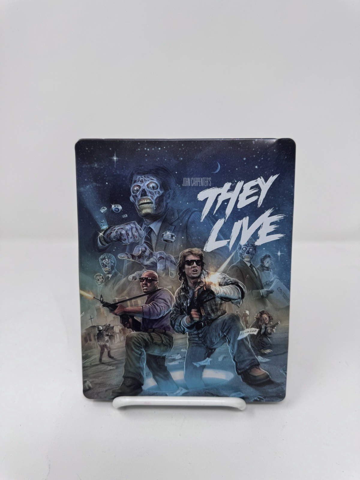 They Live 1988 Steelbook Edition 4K Ultra HD Blu-ray Slight Damage