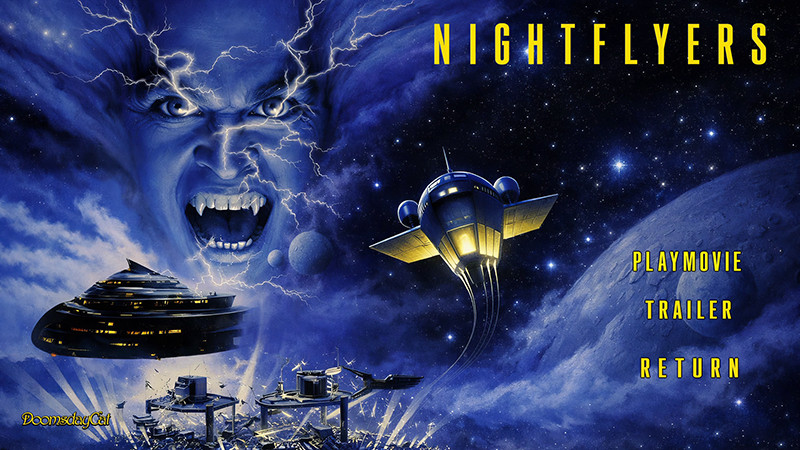 Nightflyers 1987 Sci Fi Horror Blu-Ray Remaster, Upscale + Bonus Features