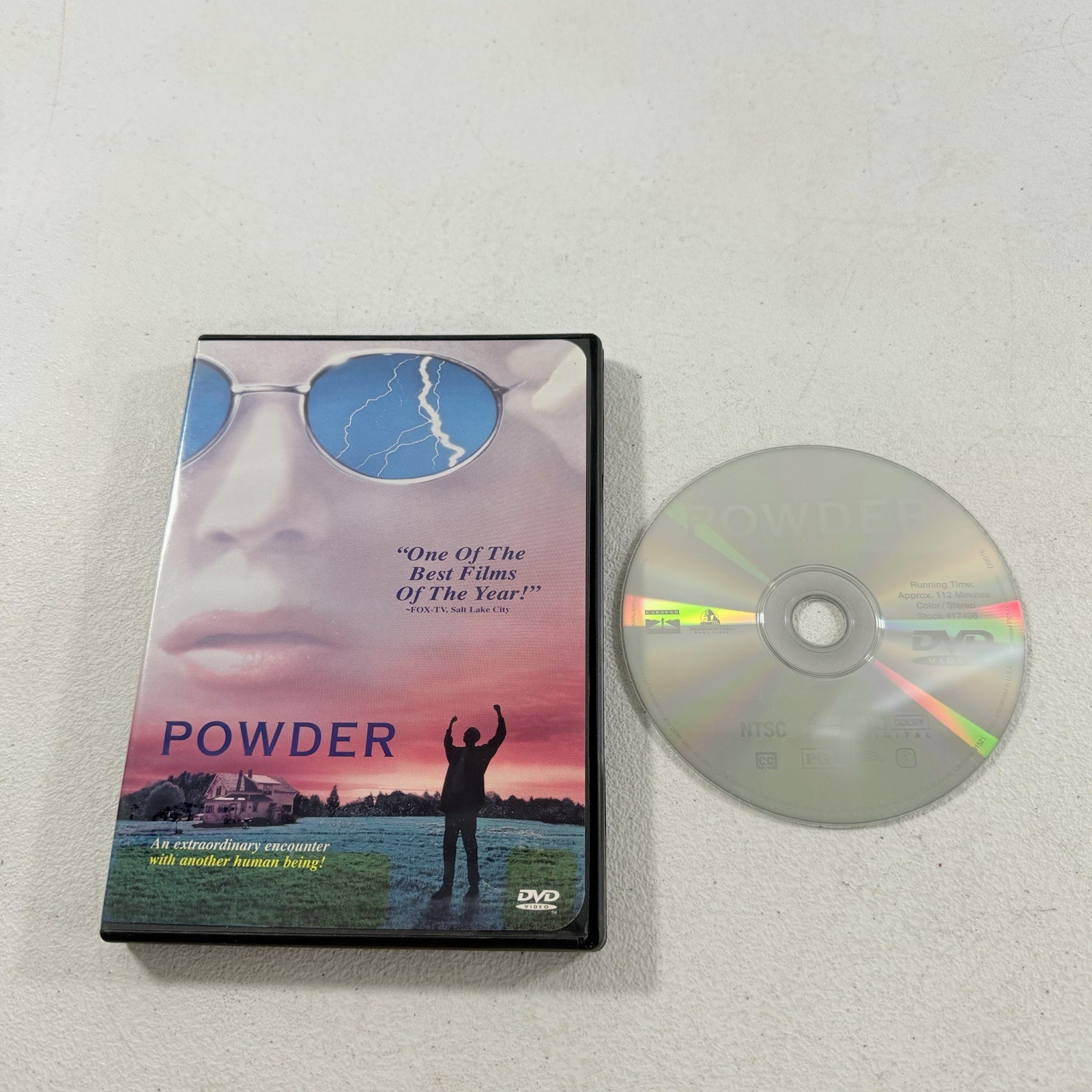 Powder (1995) DVD Sean Patrick Flanery Mary Steenburgen Jeff Goldblum
