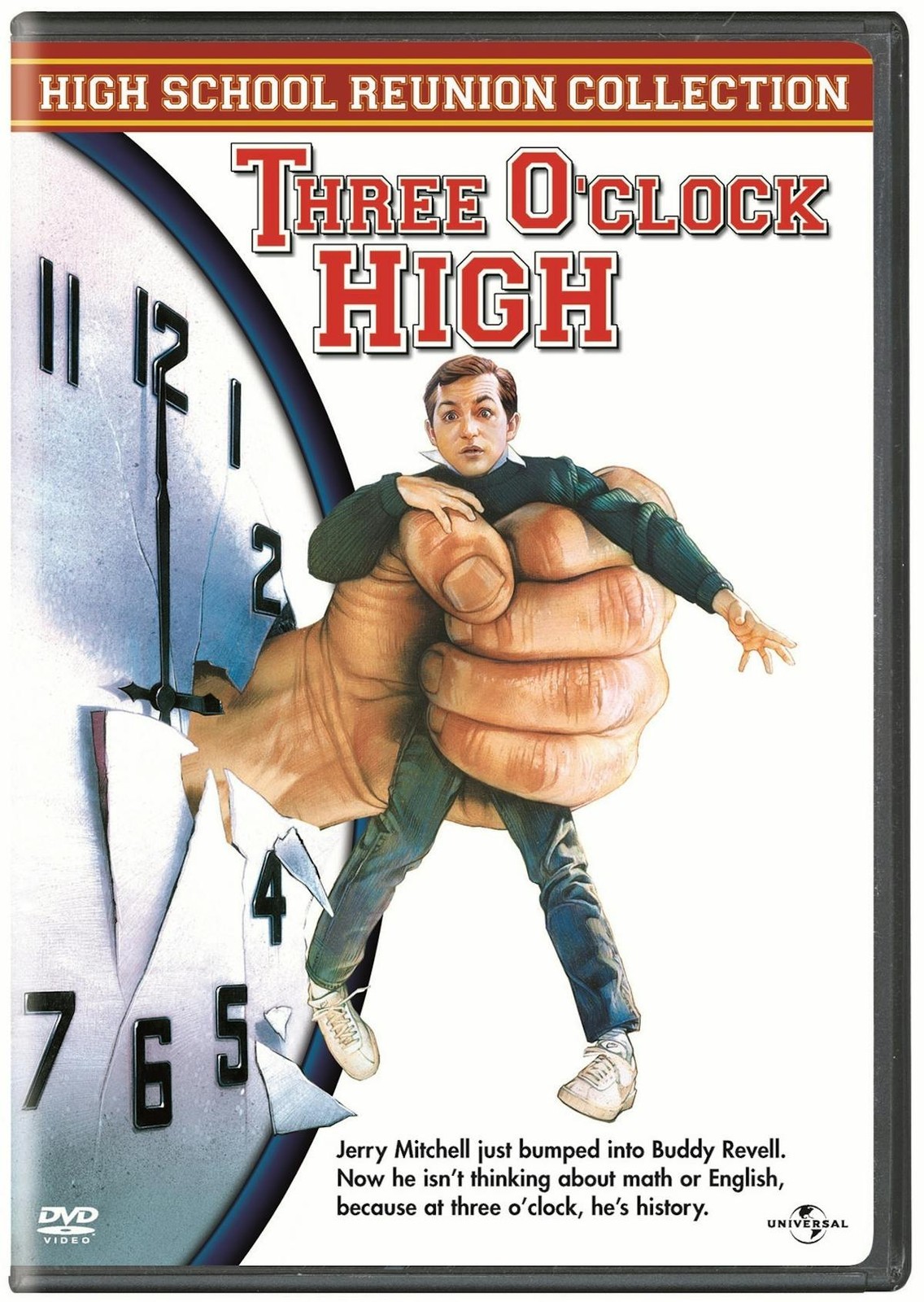 Three O’clock High DVD Casey Siemaszko NEW
