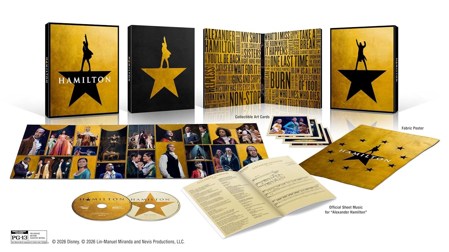Hamilton (2020) (4K UHD – Collector’s Edition) NEW