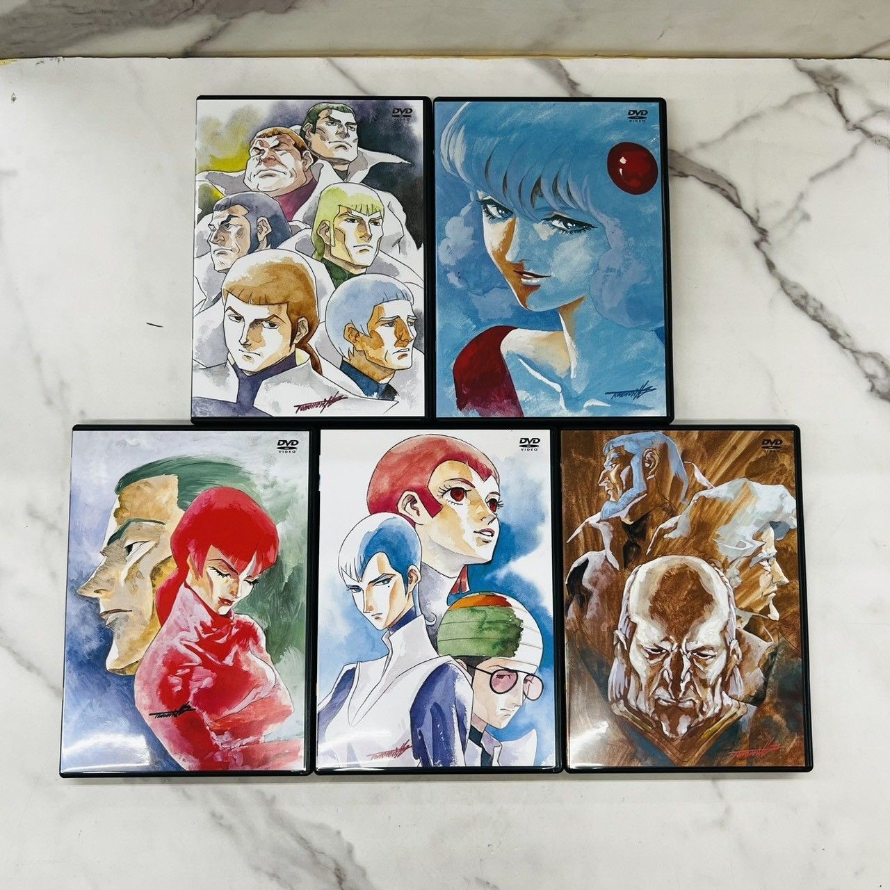 Space Runaway Ideon Anime DVD Box Set Complete Tested Japan