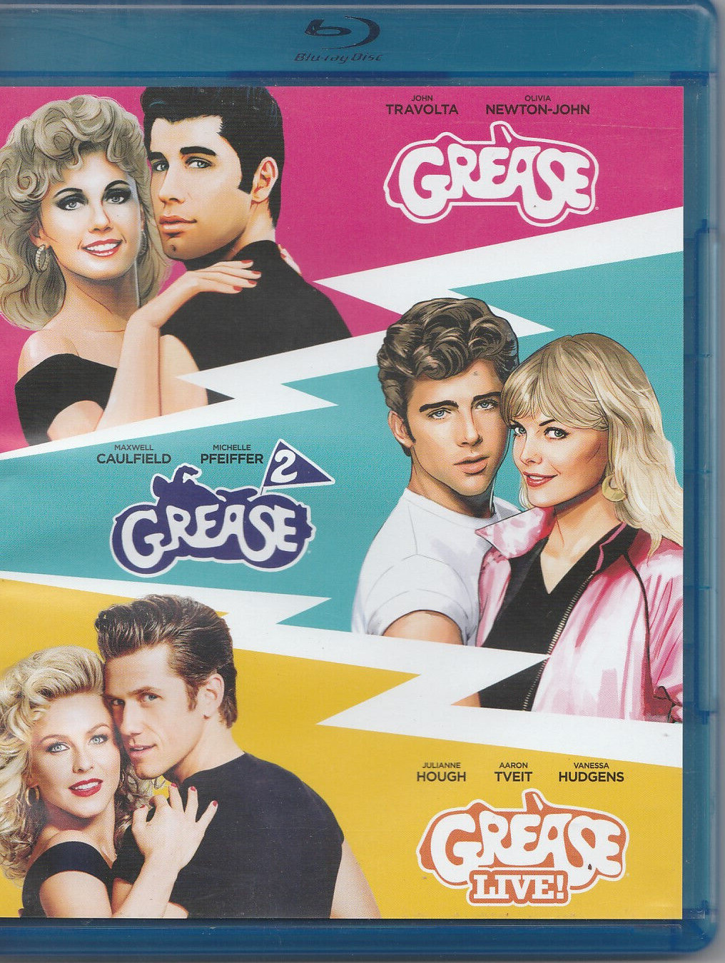 3 The Grease Collection Blu-ray M29