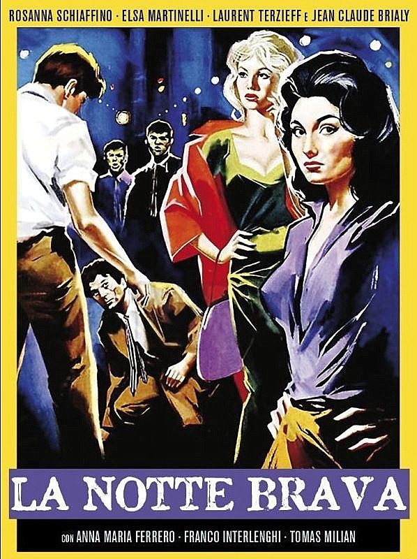 THE BIG NIGHT (La Notte brava) (1959) * with switchable English subtitles *