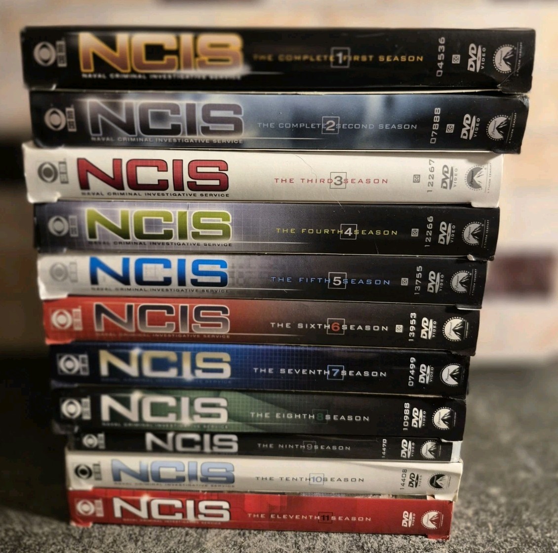 NCIS Seasons 1-11 DVD set’s all complete All Are Widescreen 16:9 Region 1