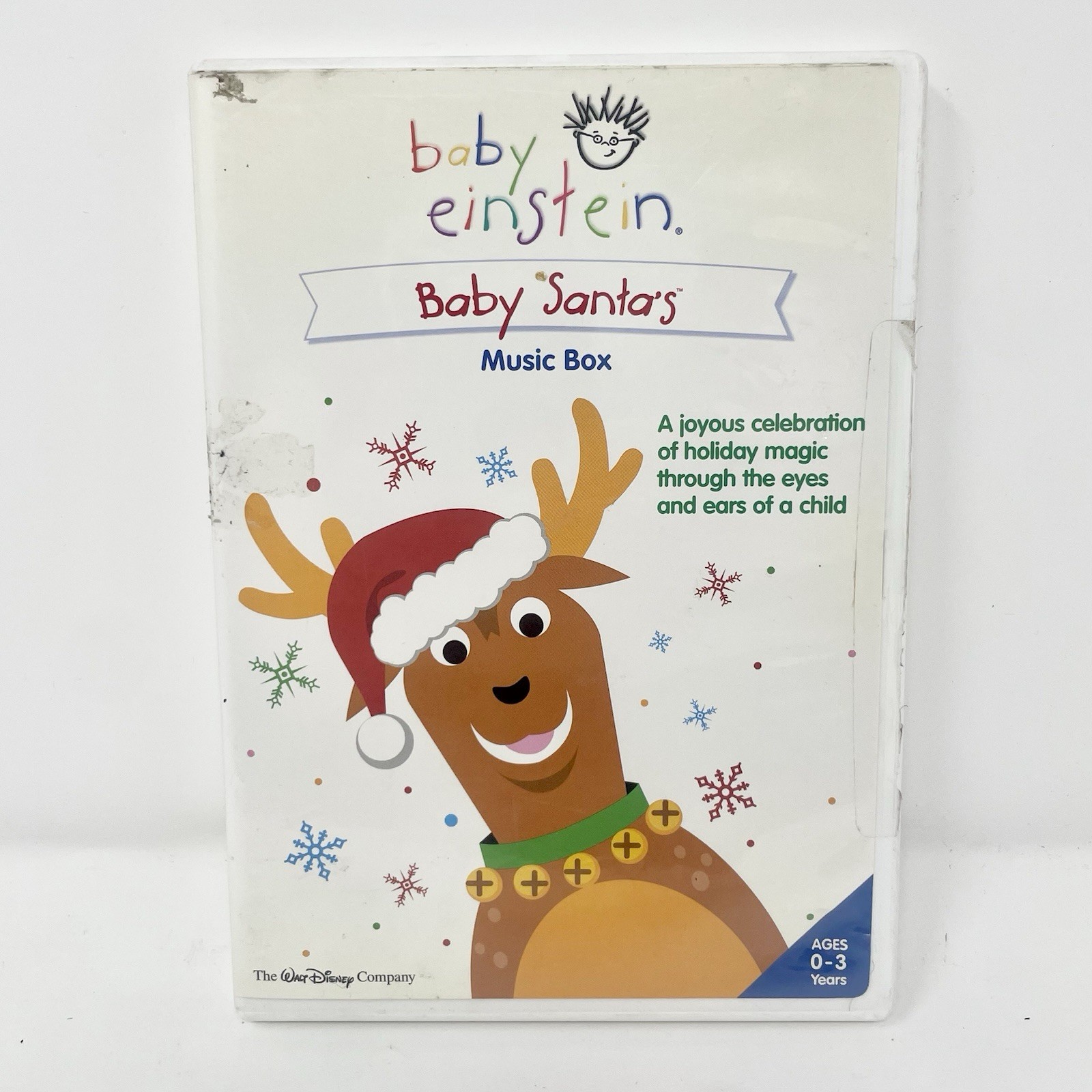 Baby Einstein: Baby Santa’s Music Box (2002 DVD) Good Used – #162c