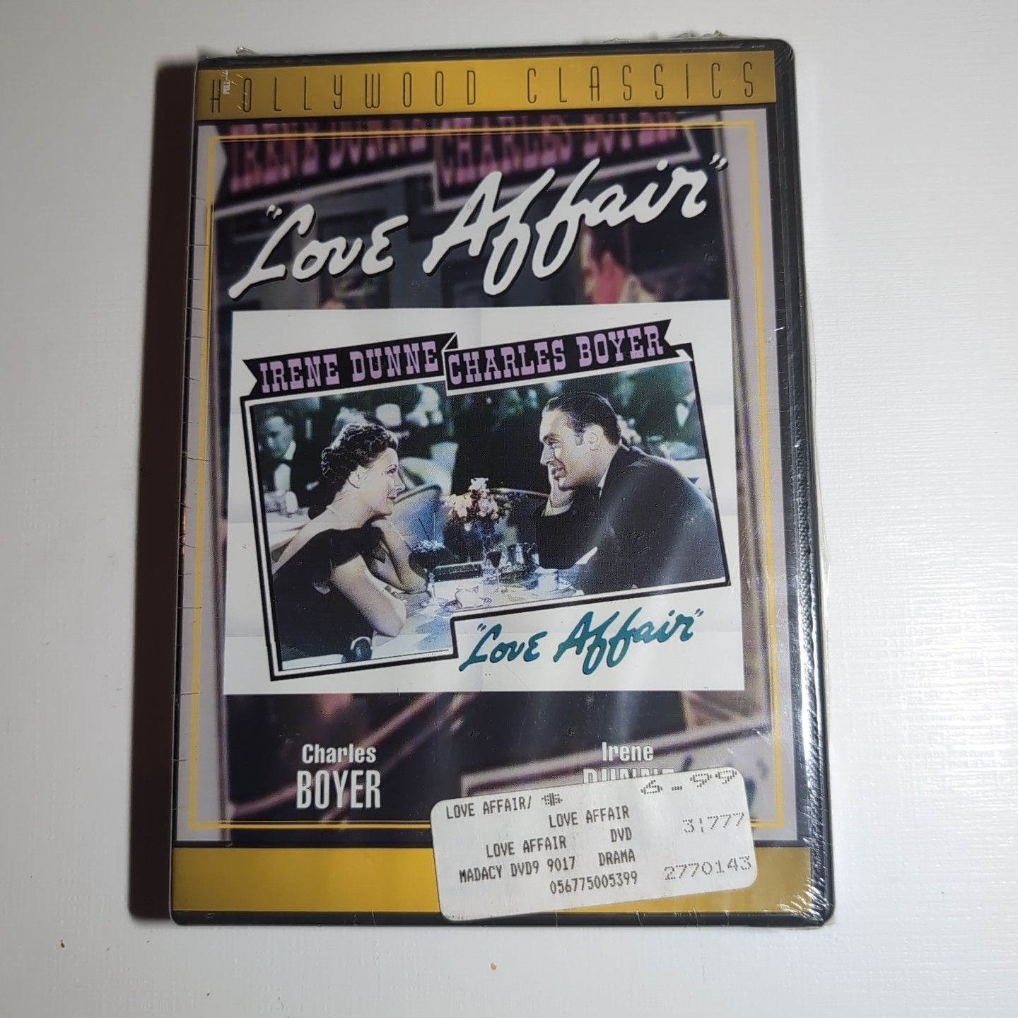 Love Affair 1939 DVD B/W 89 min Hollywood Classic Film! New