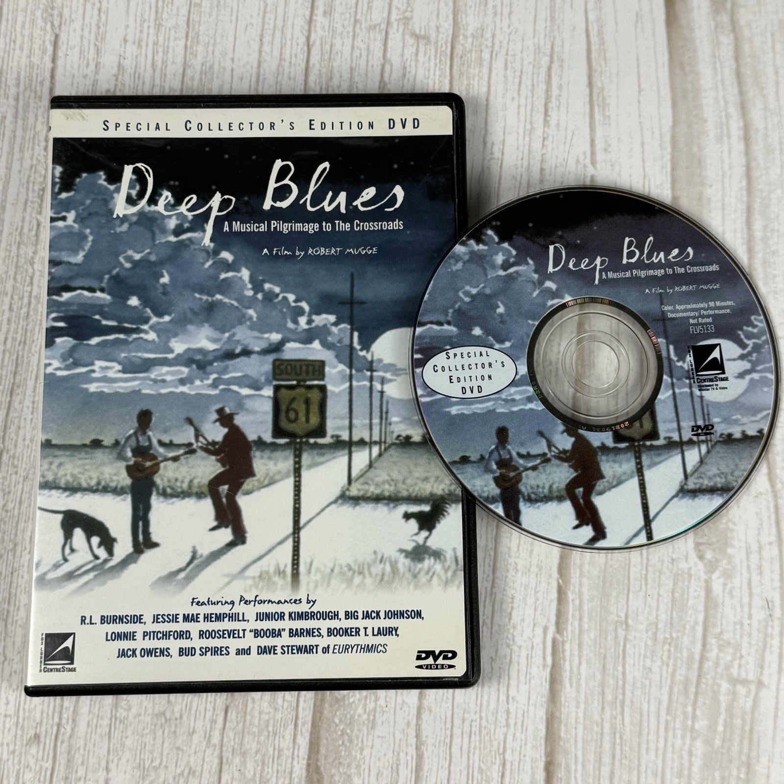 Deep Blues (DVD, 2000) Written by: Robert Palmer with Special Feature 90 Minutes