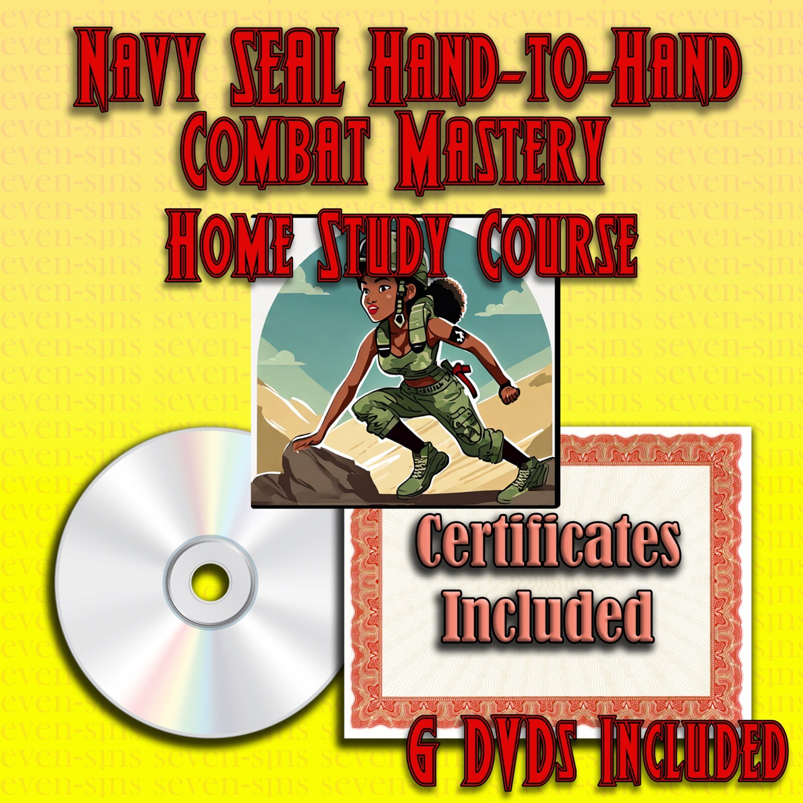 Home Study Course – Navy SEAL Combat Mastery (DVDs + Certificates)