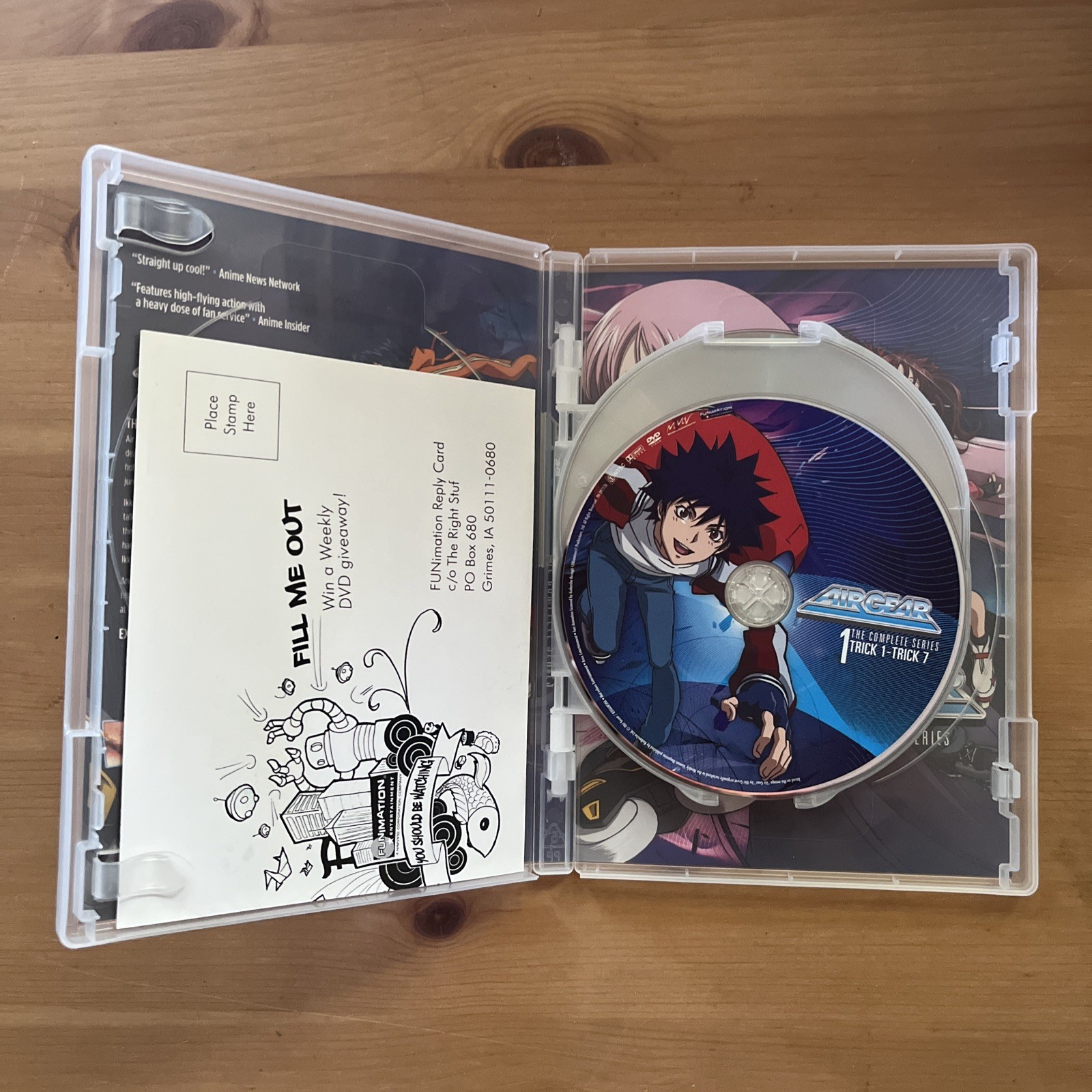 Air Gear Complete Series S.A.V.E. Edition 2011 Funimation 4 Disc DVD Excellent!
