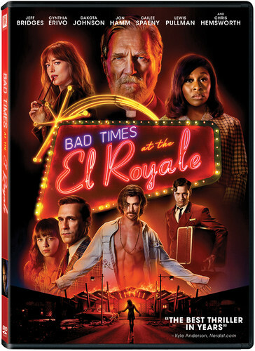 Bad Times At The El Royale (DVD, 2018) The Desk Only RdbX ￼ A1 38