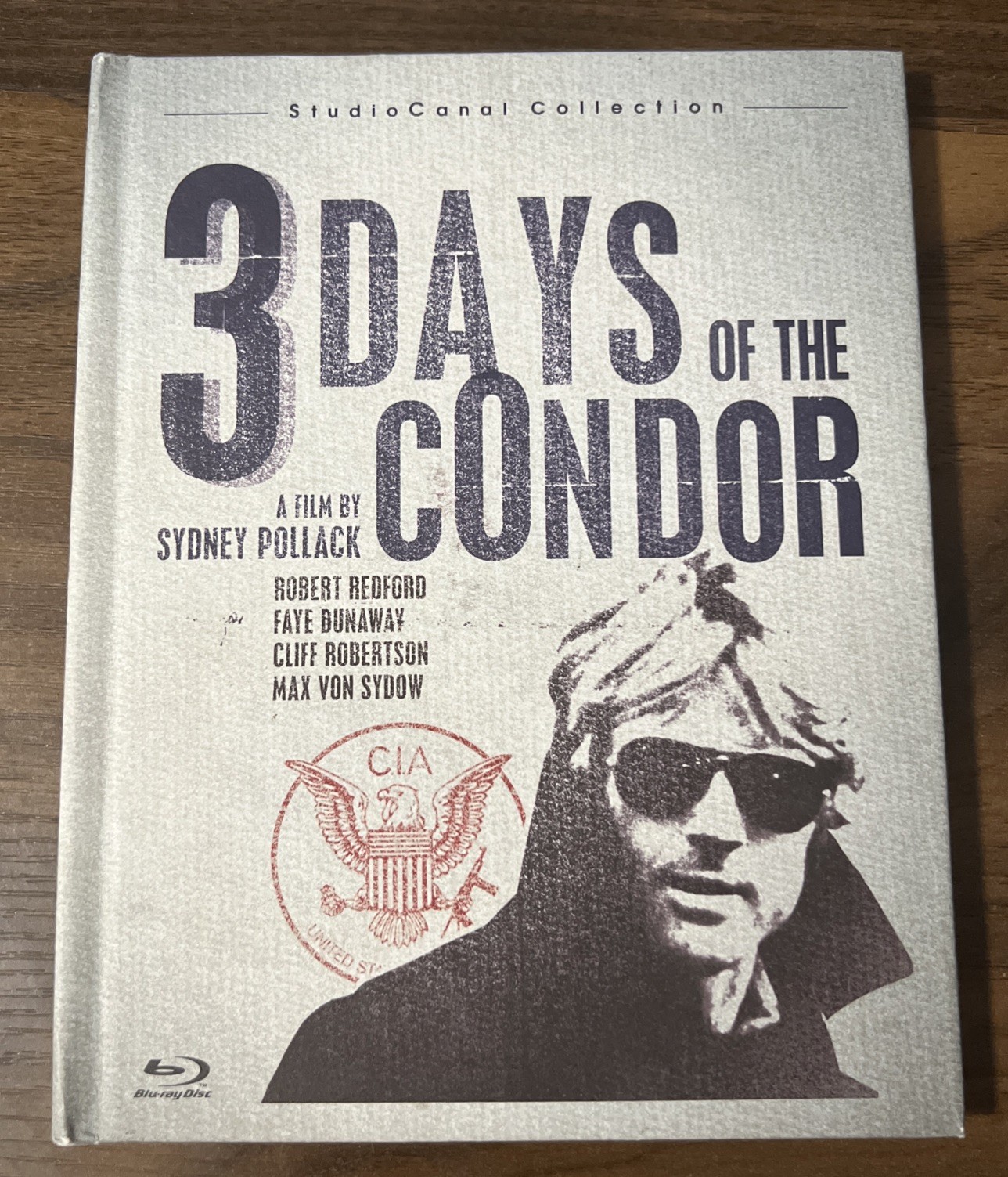 3 Days of the Condor (Blu-Ray, 1975) StudioCanal Collection DigiBook Region A/B