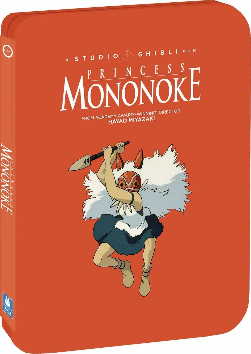 Princess Mononoke – Blu-ray Steelbook [Studio Ghibli Limited Edition Anime] NEW