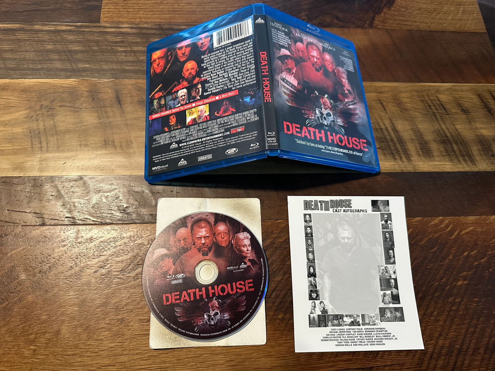 Death Machine (Blu ray, MVD Visual, Kane Hodder Classic, Widescreen)