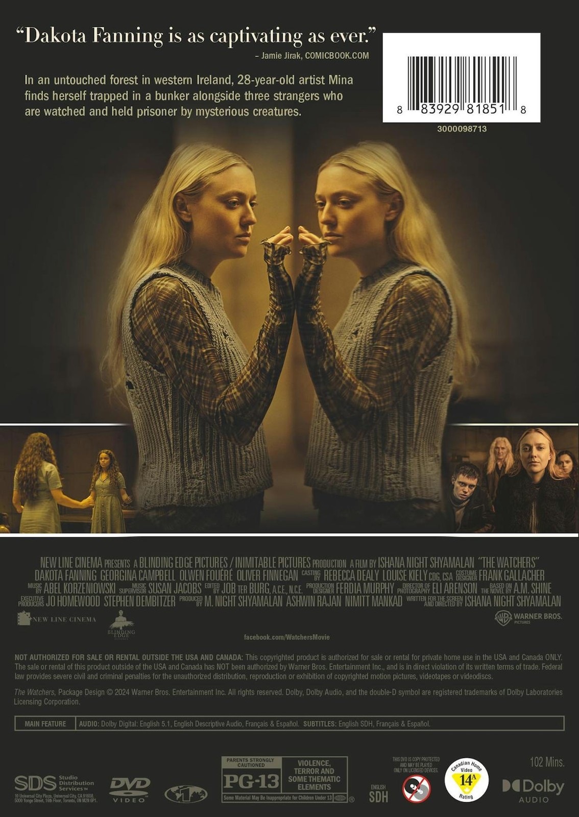 The Watchers DVD NEW