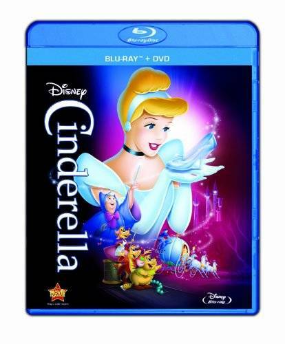 Cinderella (Two-Disc Diamond Edition Blu-ray/DVD Combo in Blu-ray Pac – GOOD